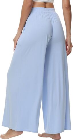 Wiwi Viscose من Bamboo Women 'S Pajamas Pants Soft Yoga Loose Pant Comfy Pajama ST-XXL in Saudi Arabia