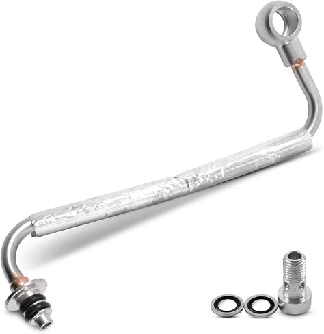 Turbocharger Turbo Oil Feed Line Pipe Tube Fit for 1.4L Buick, Chevrolet Vehicles Encore 2013-2021, Cruze 2011-2016, Sonic 2012-2020,Trax 2013-2021 Replace# 55592600 25198546 25200947 625-829 in Kuwait