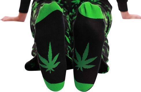 #followme Mens Microfleece Pajama Pants Set with Socks in Saudi Arabia