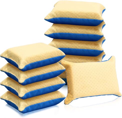 BBTO 10 Pcs Window Defogger Sponge Absorbent Window Cleaner No Scratch Large Windshield Defogger Bulk Mirror Washing Sponge Car Wash Sponges for Car Bug and Tar Remover Scrubber Detailing Motorcycle in Saudi Arabia