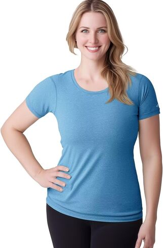 Zengjo Womens Athletic Tops Short Sleeve Slim Fitted Quick Dry Moisture Wicking Workout T-Shirt for Gym Running Yoga in Saudi Arabia