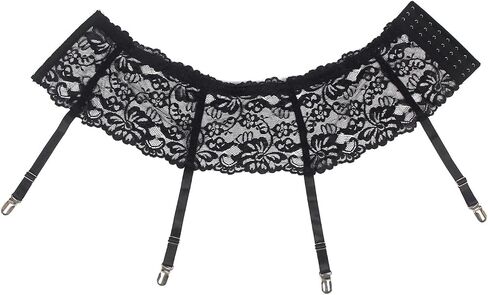 ohyeahlady Womens Garter Belts Plus Size Suspender Belt Garter Belt for Thigh Highs Sexy Garters Lingerie with 4 Strap Slip in Saudi Arabia
