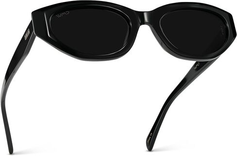 Wearme Pro-نظارات شمسية مستقطبة للسيدات ، إطار أسيتات أزياء زاهية ، عدسات بيضاوية ، مصقول يدويًا in Kuwait