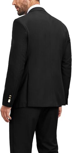 Men's Suits 3 Piece Slim Fit Tuxedo Suit One Button Double Breasted Men Wedding Prom Homecoming Suits Blazer Vest Pants in Saudi Arabia