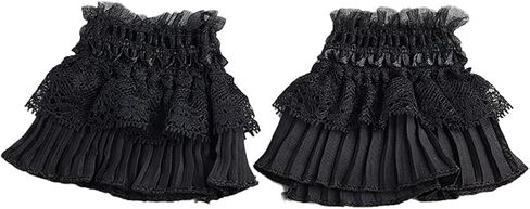 لوليتا الدانتيل قفازات اليد كفة الكفة مرونة مانيكير ديكور للنساء إكسسوارات حفل زفاف الزفاف in Kuwait