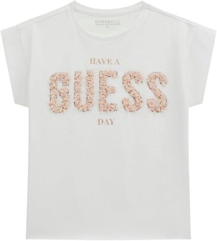 GUESS Girls' Eco Short Sleeve Midi T-Shirt in Saudi Arabia