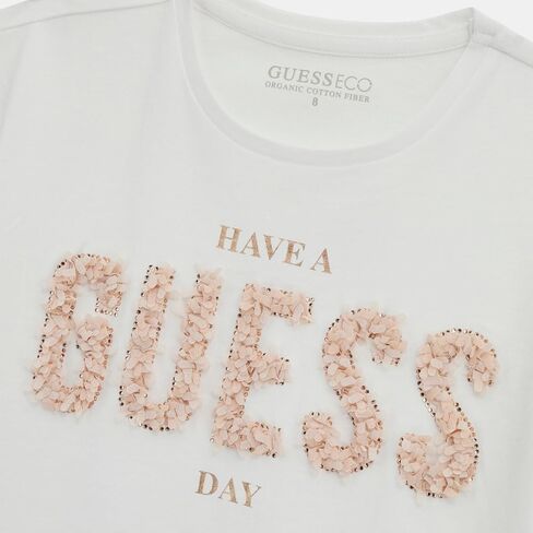 GUESS Girls' Eco Short Sleeve Midi T-Shirt in Saudi Arabia