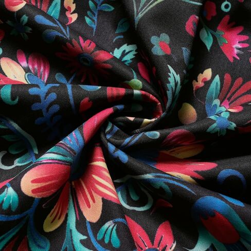 Womens Mexican Fiesta Dress Cinco De Mayo Spanish Cuban Dress with Belt in Kuwait