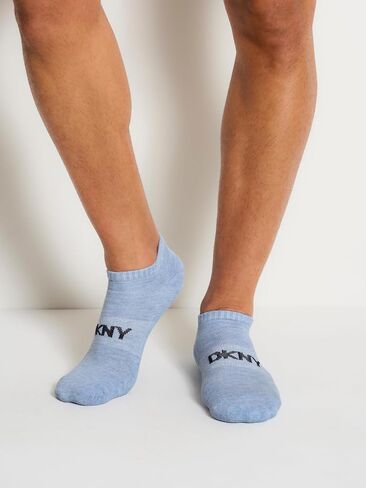 DKNY Men's 6 Pack Sport Cushion Low Cut Socks in Saudi Arabia
