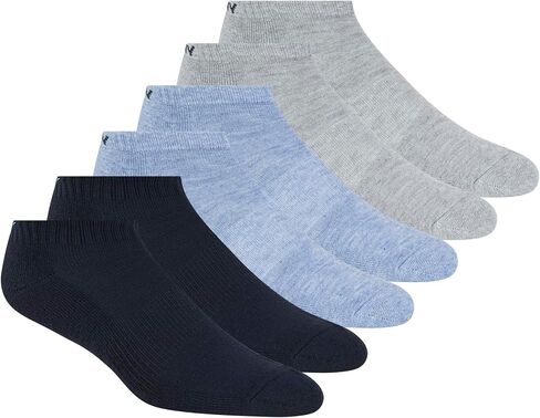 DKNY Men's 6 Pack Sport Cushion Low Cut Socks in Saudi Arabia