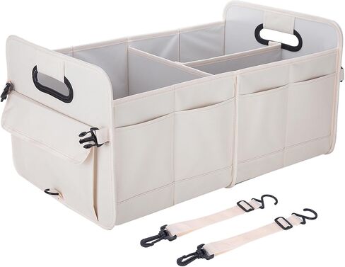 Trunk Organizer SUV, Car Storage Organizer Trunk, NOT-FLIMSY ANTI-SLIDE 70L Spacious Collapsible Sturdy Trunk Organizer for Grocery/Car Accessories/Women Men's Gift, Fruit Green in Saudi Arabia