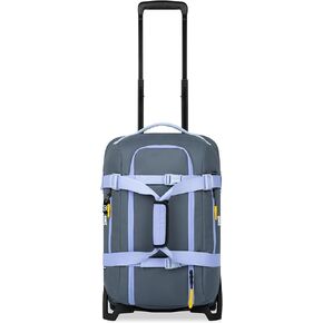 Sherpani Ciel, 22 Inch Rolling Duffel Bag With Wheels, Lightweight 2 Wheel Travel Luggage, 52L Duffle Suitcase for Women, Travel Gift for Mothers Day 2025 (Dolomite)