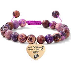 Music Lover Merchandise Bracelets, Singer Quotes Merch made of Natural Stone, Jewelry Gifts For Singer Fans, Besties, Friends