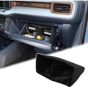 Aunginsy Center Censole Glove Box Divider Organizer متوافق مع فورد مافريك 2022-2025 القفازات الجانبية المقسم مقسم القفاز.