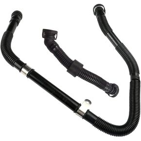 Secondary Air Injection Pump Hose 2Pcs 8L0133817 06A133817Q Compatible With VW Bora Golf Audi A3 TT Skoda 1.8T