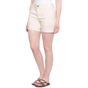 Democracy Women's Ab Solution 5" Short, Blanched Almond, 6