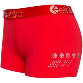 Ethika Women's SubZero Staple Brief | Neon Red
