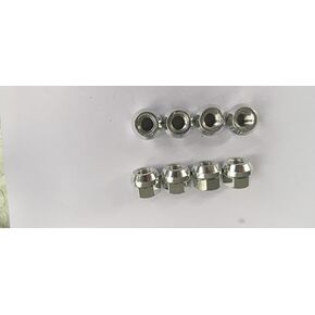 8pcs M10*1.25 ATV UTV Wheel Lug Nuts 85-2010 استبدال Honda Suzuki Kawasaki Yamaha Can-Am الأمامي أو الخلفي