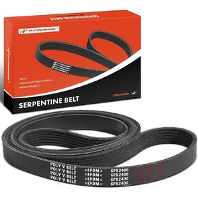 A-Premium Engine Serpentine Drive Belt متوافق مع سيارات Jeep و Chevy و Buick و Cadillac و Mercedes-Benz & Pontiac-Wrangler و Cherokee و Camaro و Caprice و Lacrosse و XTS و SLK و Firebird & More