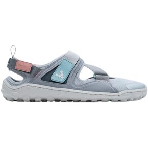 Vivobarefoot Tracker Sandal Mens Barefoot Hiking | Puncture Resistant Sandal | Wide Fit Grounding Shoes | Glacier Grey