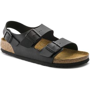Birkenstock Men's Milano Sandals, Black, 11 US
