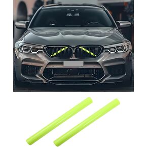 Grill Inserts Trims for BMW 1 2 3 4 5 6 7 Series, Compatible with BMW V Brace Wrap Covers Grill Stripes Grille Inserts Stripes Wrap (Blue, F20 F30)