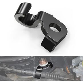 Clutch Line Clip 6061-T6 Aluminum Compatible with Yamaha Blaster 200 YFS200 1988-2006, Replacement for 10V-1131E-00 Black