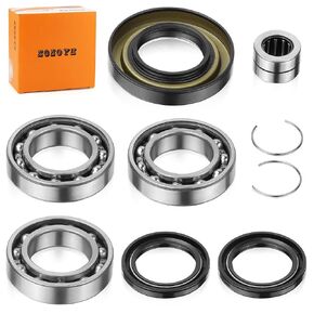Rear Differential Bearing Seal Kit for Honda Rancher 420 TRX420 Foreman 500 520 TRX500 TRX520 2014-2024