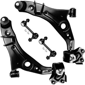 SCITOO 4pcs Front Suspension Kit Lower Control Arm And Ball Joint Front Sway Bar Link fit 2007-2014 For Ford Edge 2007-2015 For Lincoln MKX