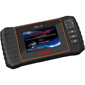iCarsoft MB II OBD2 Scanner for Mercedes Benz/Sprinter/Smart, All System in-Depth Diagnostic Scan Tool, with Oil Reset/SAS/EPB/ETC/DF/BLD/INJ, Battery Test, Live Graph Data
