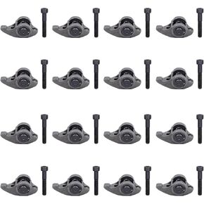 ApplianPar 16Pcs Rocker Arms and Bolts with Trunion Kit for L33 L59 LM4 LM7 LS1 LS2 LS6 LR4 4.8L 5.3L 5.7L 6.0L Engines