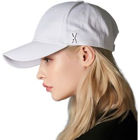 Varzar 【شعار مسمار المتجر الرسمي فوق قبعة الكرة / 4Colors للجنسين على الوجه الصغير تأثير قبعة حماية الأشعة فوق البنفسجية. in Kuwait