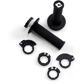 Odi H36NWB V2 Lock-On without Waffle Grips - Black White