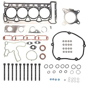 MLS Head Gasket Set with Bolts, for Audi A4, Q5, A6, A3, A5, TT Quattro, for Volkswagen Tiguan CC Eos GTI Beetle Passat, 08-13, 2.0L DOHC Turbocharged, HS26455PT ES72310, Engine Cylinder Gasket Kit