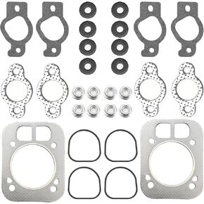 2 Pack Cylinder Head Gasket Kits, Head Gasket Kit Replacement for Kohler 24 841 04-S, 24 841 03S, CH25 CH26 CH730 CH740 CH750 CV730 CV732 CH742 CV25 CV26 CV724 CV730 Engines