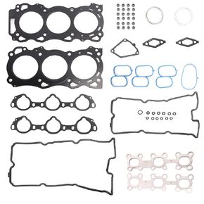 4.0L Head Gasket Set fits for Nissan Frontier/Pathfinder/Xterra/Nv 1500/2500/3500, fits for Suzuki Equator 4.0L DOHC VQ40DE 2005-2020 Head Gasket Kit OE#HS26370PT