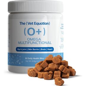 Omega Multifunctional for Dogs – Duck-Flavored, 90 Chews – with Marine Sourced Omega-3s – Supports Joint, Skin, Coat & Immune Health