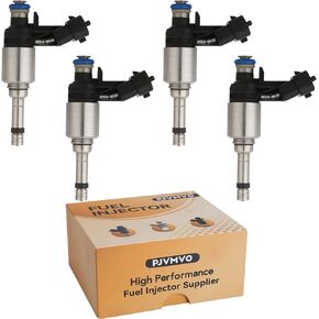 Set of 4 OE 1.6L GDI High-pressure Fuel Injectors,Compatible with/Kia 1.6 Soul Rio 2012-2017,Compatible with/Hyundai 1.6 Accent 2013-2016 |6 Holes| |#35310-2B130|
