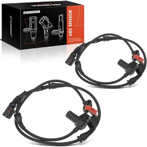 A-Premium 2PCS Front ABS Speed ​​Sensor متوافق مع طرز Audi-A6/S6 2002 ، A6 Quattro 2000-2003 ، S4 2000-2001- سائق الأمامي والركاب ، استبدل# 4B0927803B