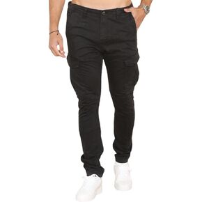 Soroor Cargo Pants for Men, Slim Fit Tapered Mens Cargo Pants, Tactical Pant for Men Work & Utility | Stretch Sateen Cotton