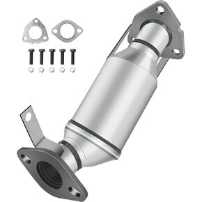 [3pc] محول Fortunaflow الحفاز متوافق مع Buick Enclave 2008-2017 ، Chevy Traverse 2009-2017 ، GMC Acadia 2007-2017 ، Saturn Outlook 2007-2010 3.6L (معيار التدفق العالي المتوافق مع EPA)