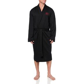Hugo Mens Back Logo Cotton Blend Robe