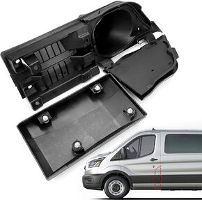 CK4Z-5427936-A Fuel GAS Filler Pocket Housing Hinge Door Compatible with 2014-2023 Ford Transit Van Fuel Filler Housing with Black Cover…
