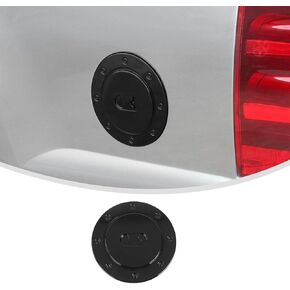 غطاء غطاء خزان الغاز Linskip متوافق مع Chevy Avalanche Suburban Tahoe & GMC Yukon 2007-2013 ، غطاء باب الوقود ، الملحقات الداخلية (أسود)