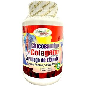 GLUCOSAMINE CHONDROITIN + HYDROLYZED Collagen + Shark Cartilage - Premium Joint Support - Advanced Joint Health Formula 100% Peruvian Supplement