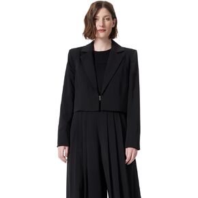 Women's Alice Cropped Jacket with Clasp Front Closure Standard