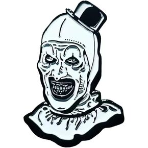Terrifier Movie Art the Clown Enamel Pin - Collectible Horror Merchandise for Fans