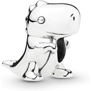 T-Rex Dinosaur Bead Charm Fits Pandora Moments Bracelets Dino Birthday Christmas