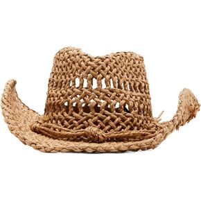Steve Madden Women's Jones Cowboy Hat, Tan