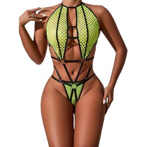المرأة المثير للسيدات الرطب الشبكة ملابس داخلية babydoll bodysuits الدانتيل بيكيني in Kuwait